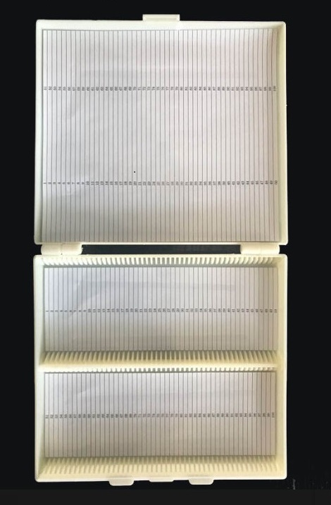 Бокс для предметного скла "RAD FARM" на 100 шт